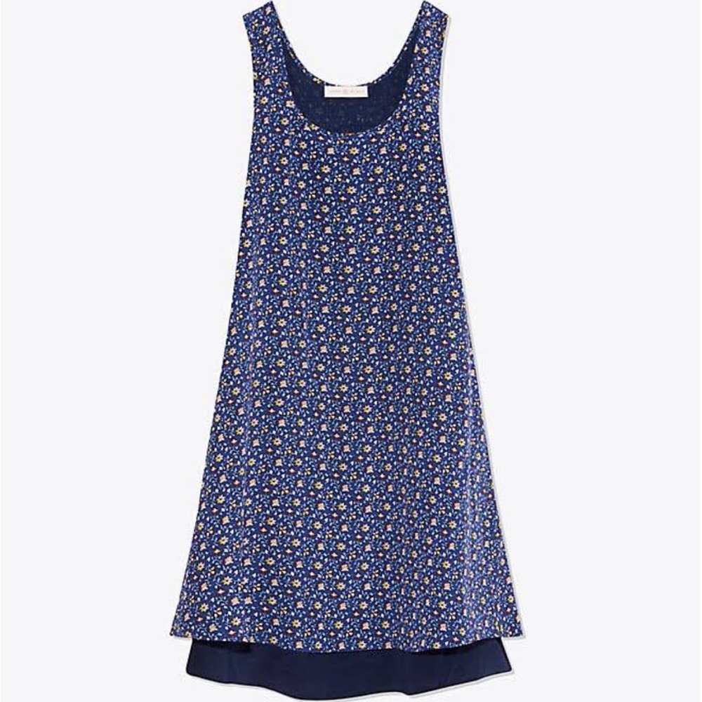 TORY BURCH dress, navy with flowers